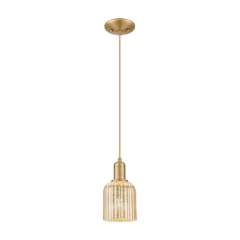 Innovations Lighting Downtown Urban - Bridal Veil - 1 Light 5" Cord Hung Mini Pendant