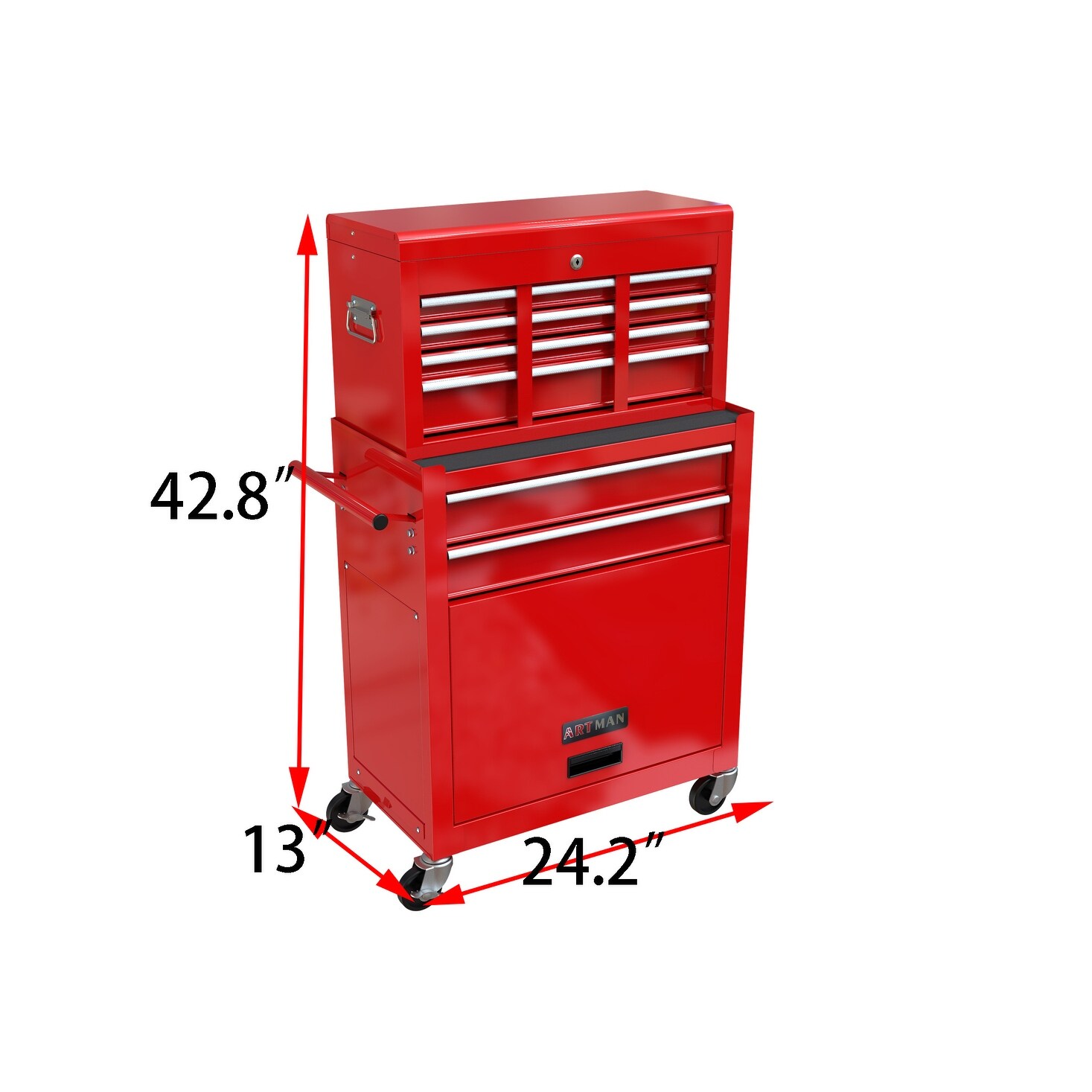 8 drawer rolling tool best sale chest