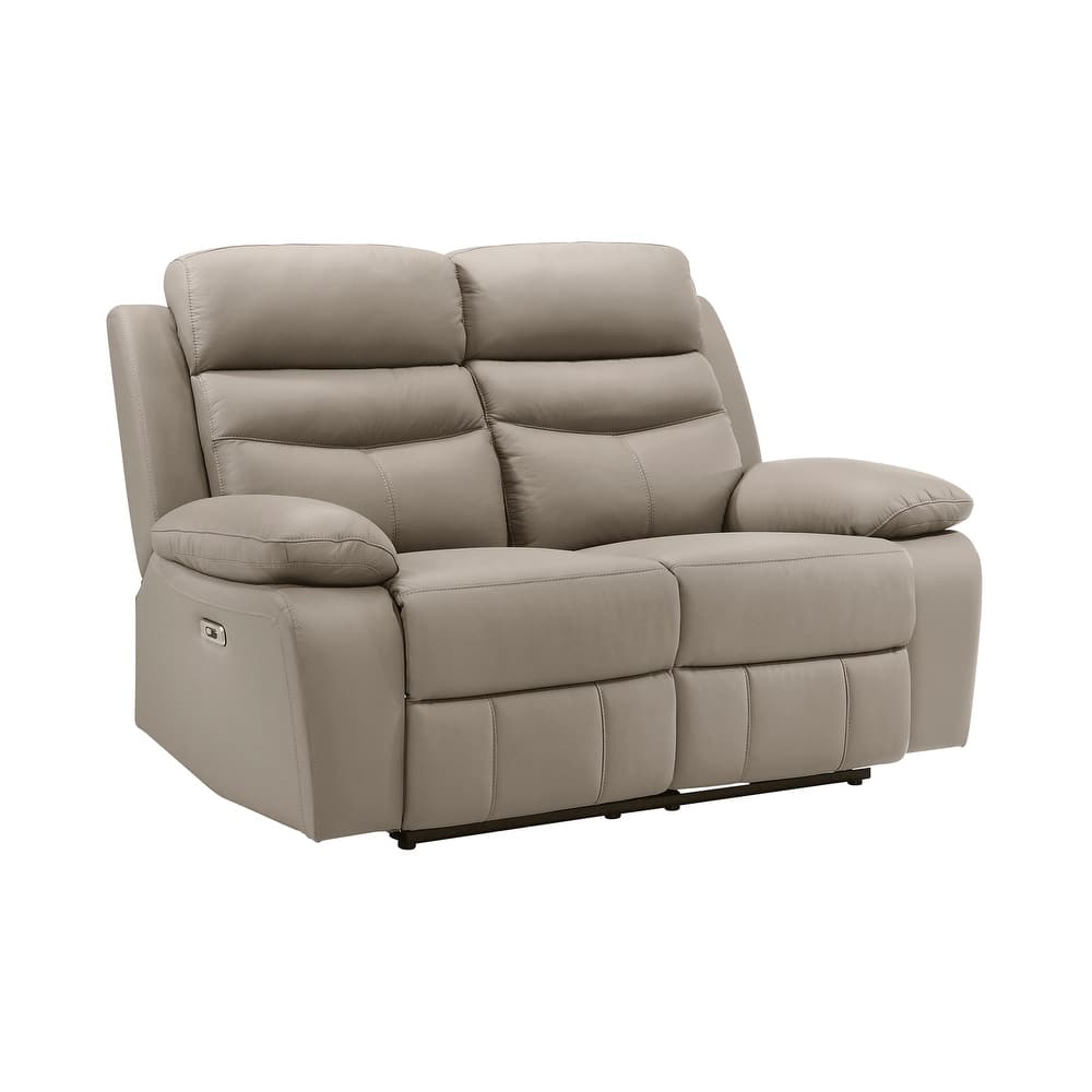 Fremont & Park Fremont & Park Peperomia Power Reclining Leather Loveseat