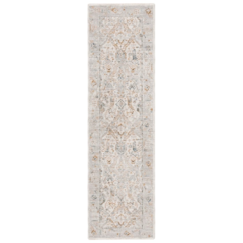 SAFAVIEH Hamilton Friedliese Oriental Rug - 2'2" x 8' Runner - Grey/Blue