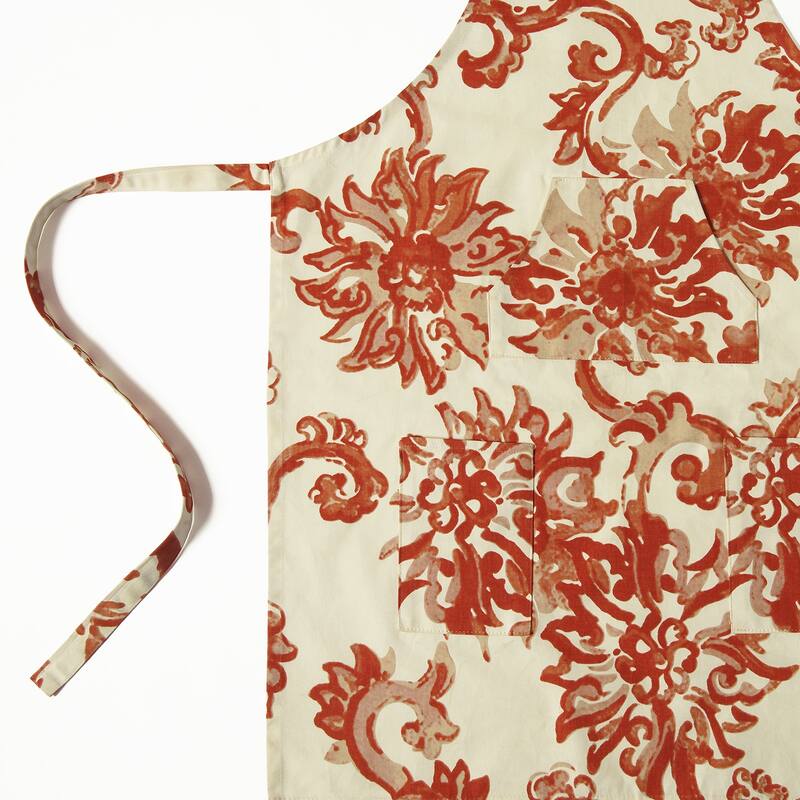 Exclusive Fabrics Indonesian Printed Cotton Apron - 27 X 34