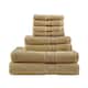 Madison Park Signature Cotton 8-piece Antimicrobial Towel Set - Beige