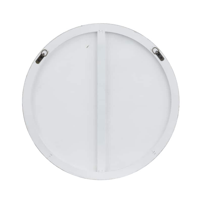 Black, White or Gold Wood Wall Mirror with Thin Frame