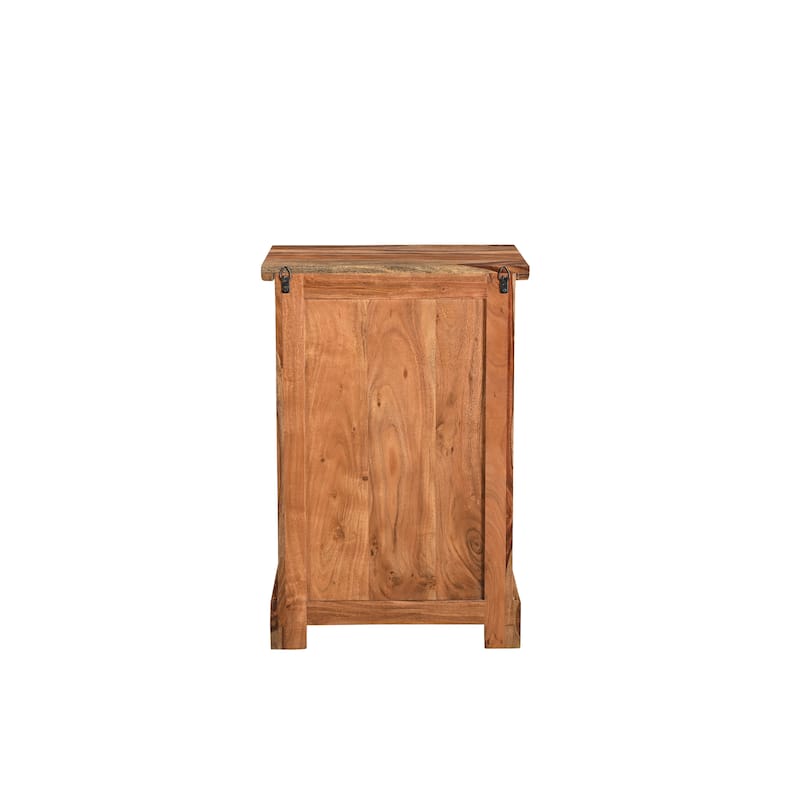 Avenue 2-piece Live Edge Solid Wood Desk Set