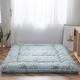 preview thumbnail 4 of 12, Floral Printed Rustic Style Japanese Floor Mattress Memory Foam Roll Up Futon Mattress