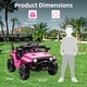 preview thumbnail 37 of 40, Ride On Truck Car, 12V Ride On Toy w/Parent Remote Control