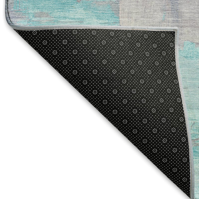 Premium Washable Super Soft Modern Brushstrokes Mayfield Rug