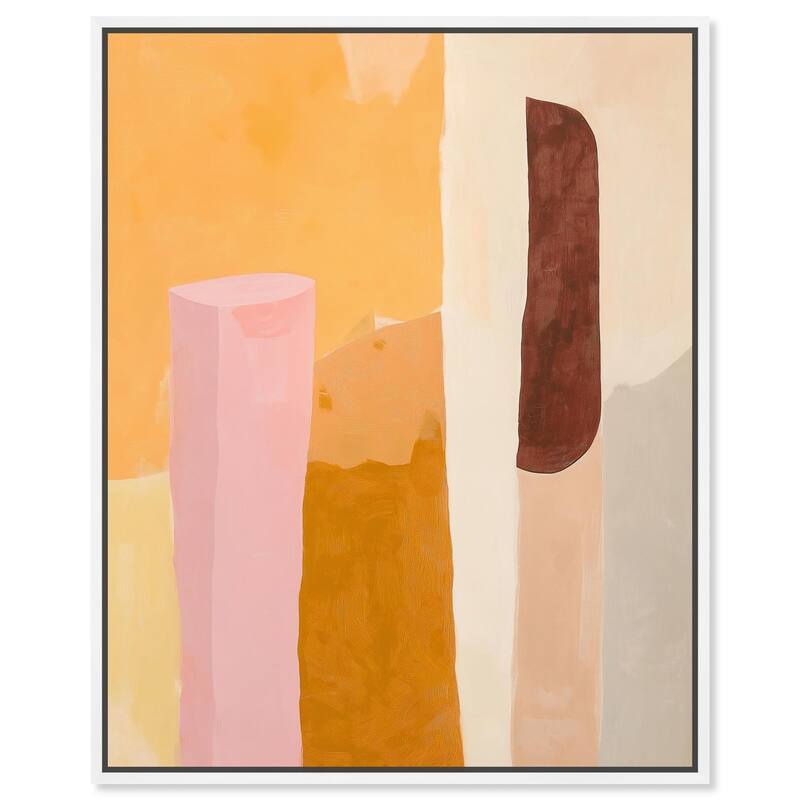 Terra Cotta Dreams Canvas by Art Remedy - 30" x 36" - White