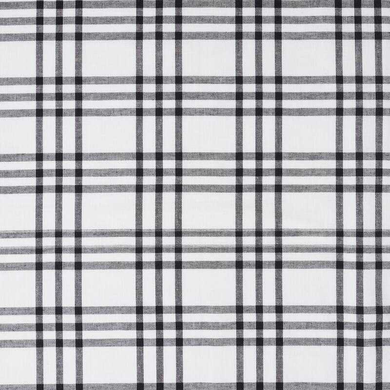 Sawyer Mill Black Plaid Tier Set of 2 L24xW36