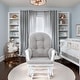 preview thumbnail 14 of 54, Ultimate Nursery Comfort - Glider and Ottoman Set with Reclining Cushion Chair, Rocker Chair with Padded Back and Armrests