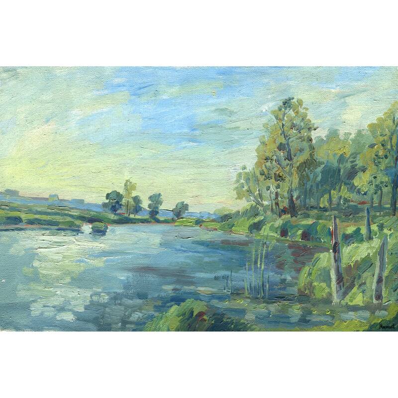 Unspoiled Nature Print on Wrapped Canvas