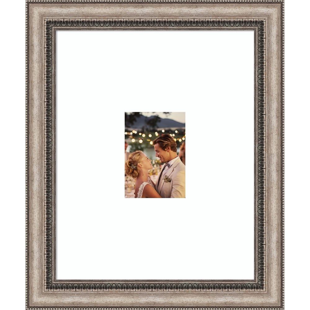 Lyla Ornate Silver Framed Picture Frame, Photo Frame