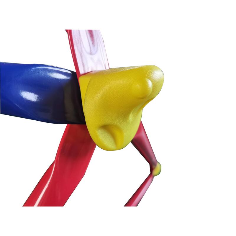 6ft Dome climber with 1.2m slide for age 3+ climber with Climbing Stones