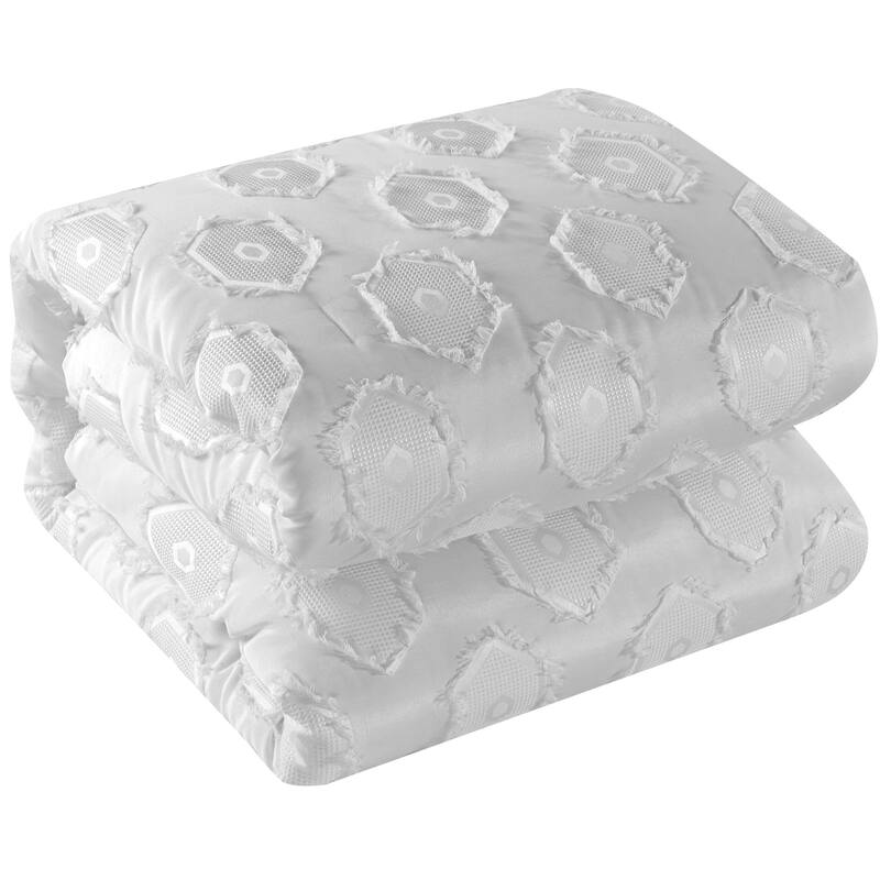 Nanshing Tammy 3D Geometric Pattern 7 Piece Comforter Set