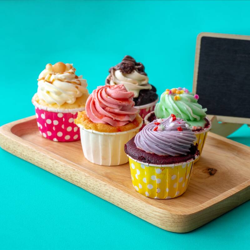 50Pcs Mini Cupcake Liners for Baking Cupcake - White