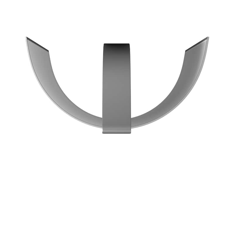 Eglo Grafik 8-inch Chrome Wall Light with Satin Glass Shade
