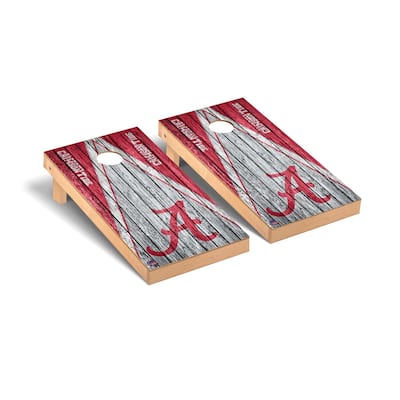 Alabama Crimson Tide Triangle Cornhole Board Set
