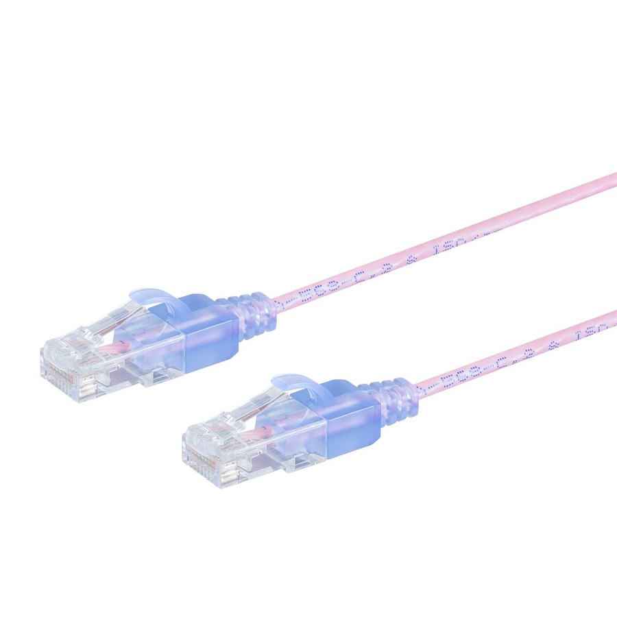 BattleBorn LOT 5 Pack 14 Foot Ft Copper CAT6a Network Patch Cable Black