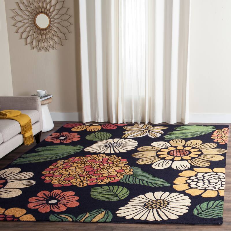 SAFAVIEH Handmade Four Seasons Alissa Floral Rug