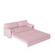 preview thumbnail 56 of 82, 66" Queen Pull Out Sofa Bed, 3-in-1 Convertible Sleeper Sofa with Side Storage