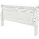 preview thumbnail 8 of 76, Classic Wood Platform Bed with Headboard and Footboard, Solid Wood Bed Frame, Easy to Assemble, No Box Spring Needed
