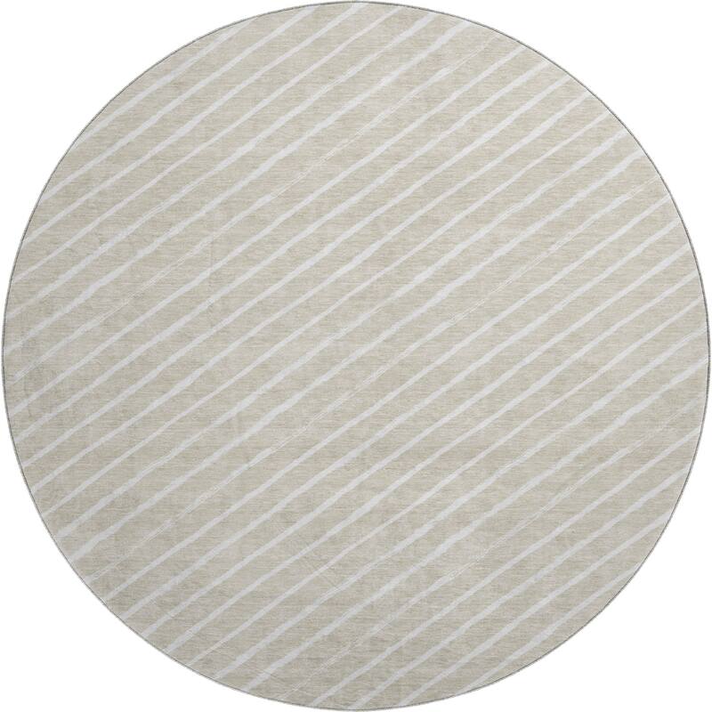 Premium Washable Super Soft Angle Stripe Mayfield Rug
