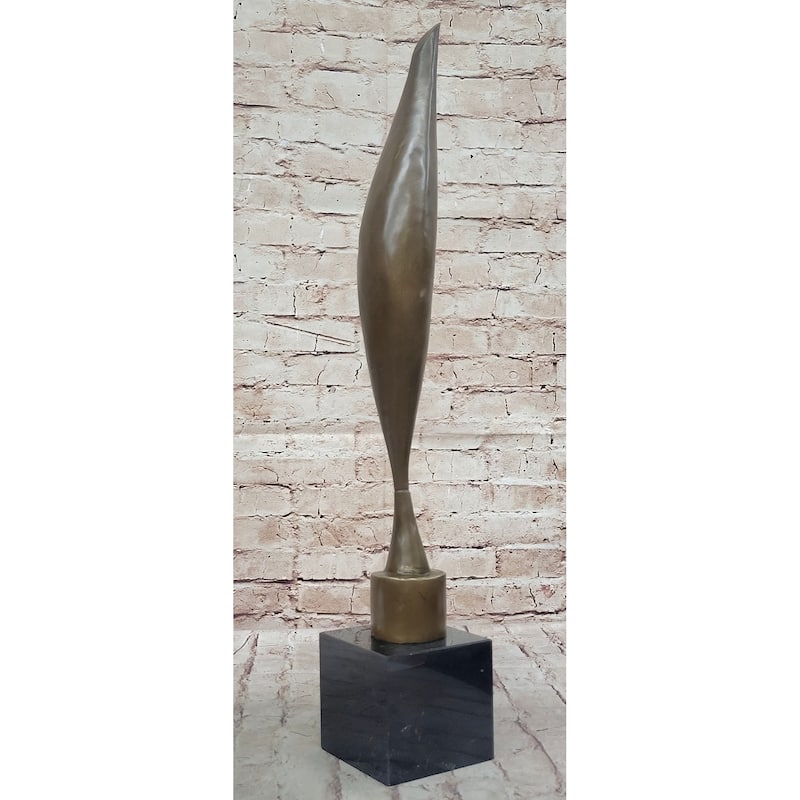 Bird In Space 1923 - Abstract Bronze Sculpture Statue By Constantin Brancusi
