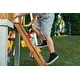 preview thumbnail 7 of 17, Forest - Modern Backyard Outdoor Swing Set 2 Swings And Trapeze Bar - Natural
