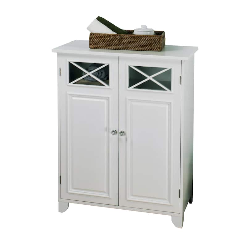 Teamson Home Dawson Freestanding Two-Door Floor Accent Cabinet