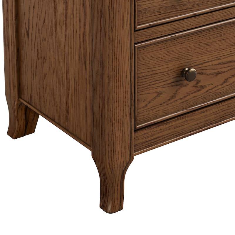 3-Drawer Nightstand for Bedroom and Living Room
