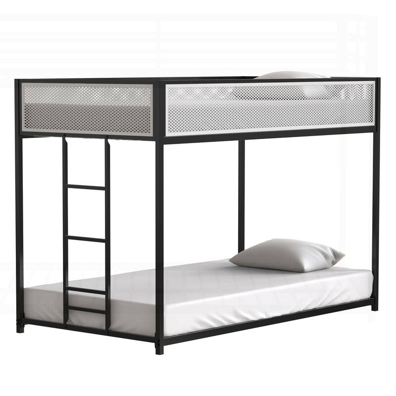 Versatile Metal Bunk Bed for Kids and Adults, Ensuring Safety and Comfort