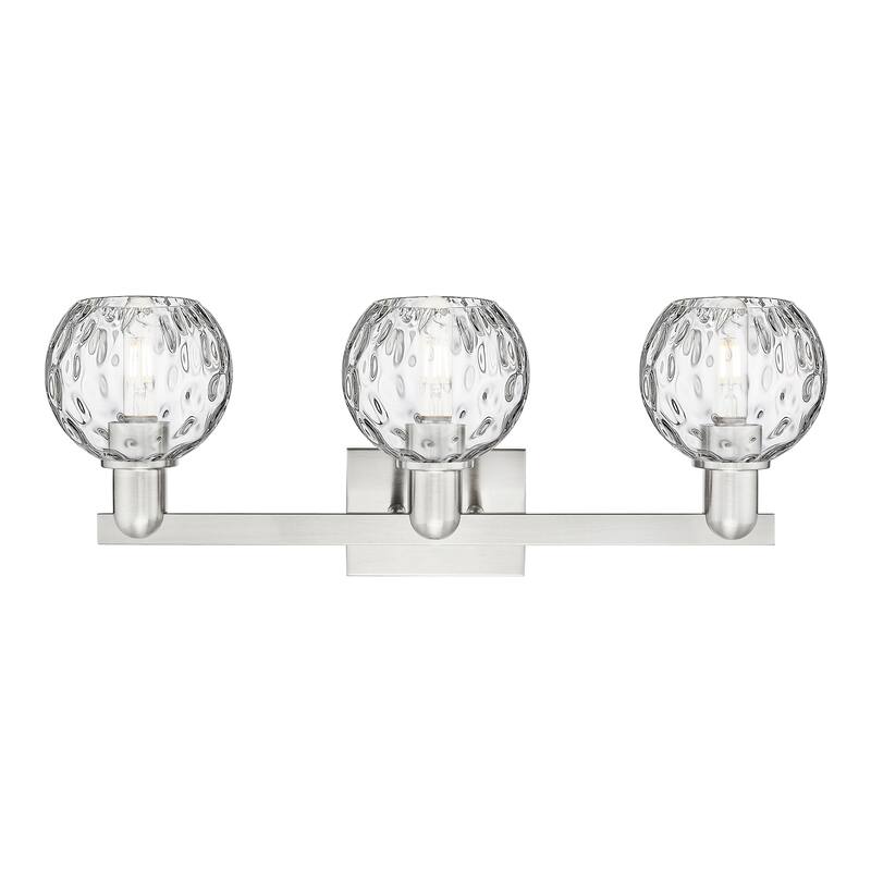 Innovations Lighting Endless Possibilities Arcadia - Athens Water Glass - 3 Light 25" Bath Vanity Light