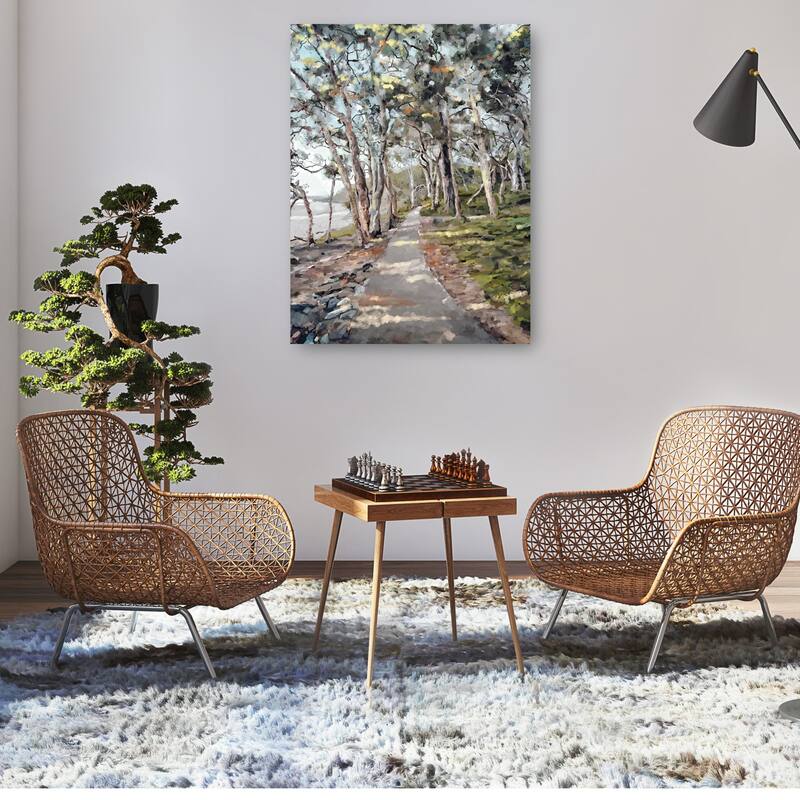 River Path By Studio Arts Canvas Art Print