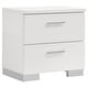 preview thumbnail 34 of 41, Jeremaine Bedroom Set with Plank Headboard White