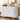 Curved Design Light Luxury Sideboard with Adjustable Shelves - N/A