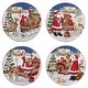 preview thumbnail 3 of 8, Certified International Santa's Workshop 16 Pc. Dinnerware Set, Service for 4