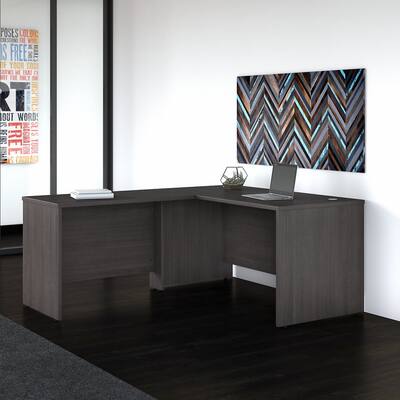 Studio C 60W L Shaped Desk with 42W Return by Bush Business Furniture