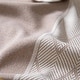 preview thumbnail 3 of 4, Enova Home High Quality Rectangle Cotton and Linen Tablecloth with Tassels (Brown)
