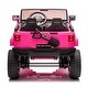 preview thumbnail 66 of 98, 24V Two-seater Kids Ride On Car W/Parents Remote Control, Licensed Toyota LC250 White