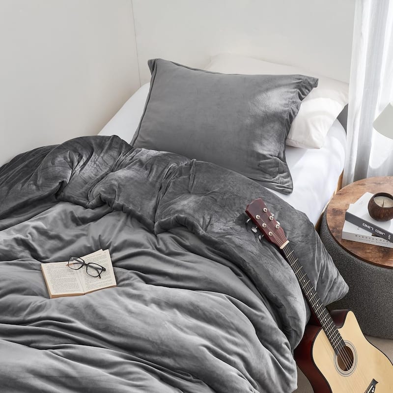 Love Thick® - Desirable Coma Inducer Oversized Comforter Set - Forbidden Gray