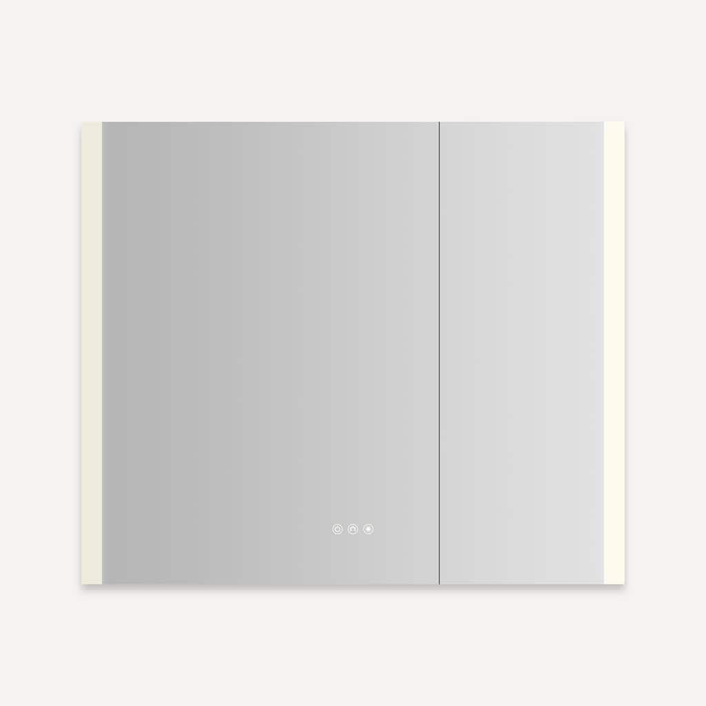 Robern AR3630D4FP2LE AiO Reserve 35-1/4" x 30" Lighted Frameless