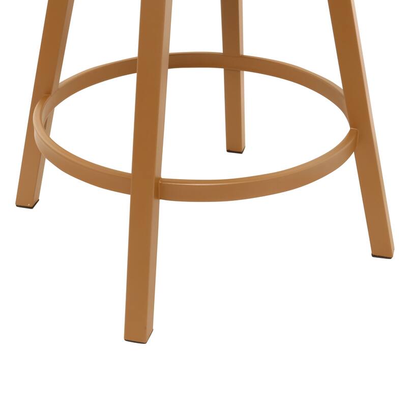 Tempo Furniture Emerson Swivel 26" Counterstool w/ Fully Welded Metal Frame (Commercial Grade) by Furnish Theory (Var. Colors)