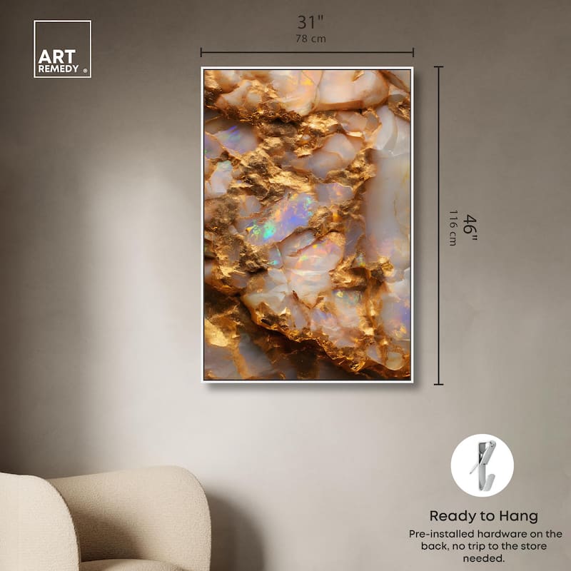 Mythic Gleam Canvas by Art Remedy