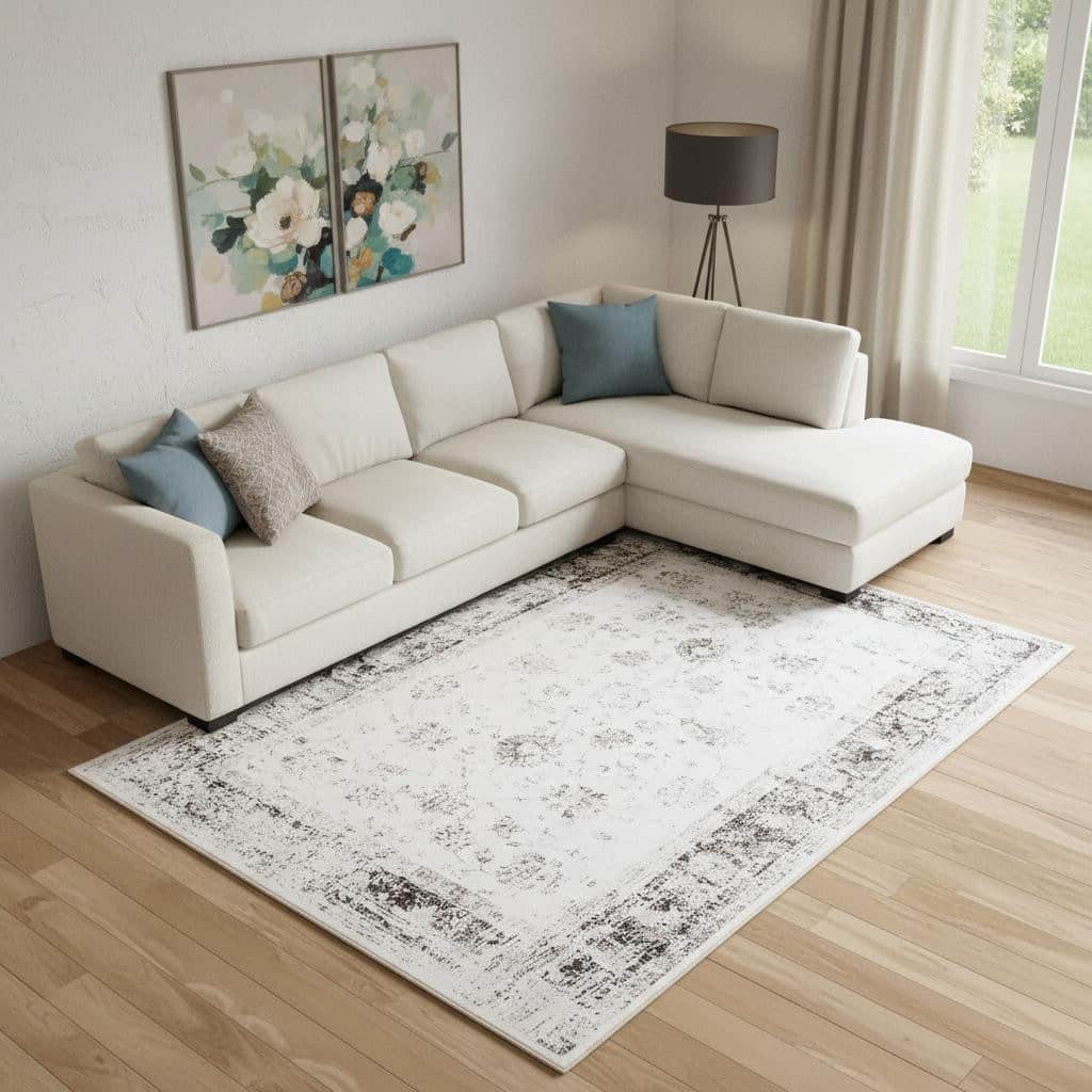 HomeRoots Oriental Casual Rectangle Area Rug
