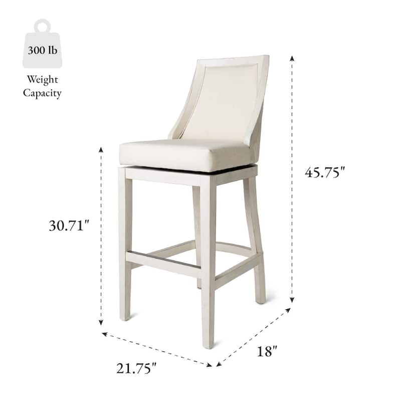 Maven Lane Vienna Swivel Kitchen Stool