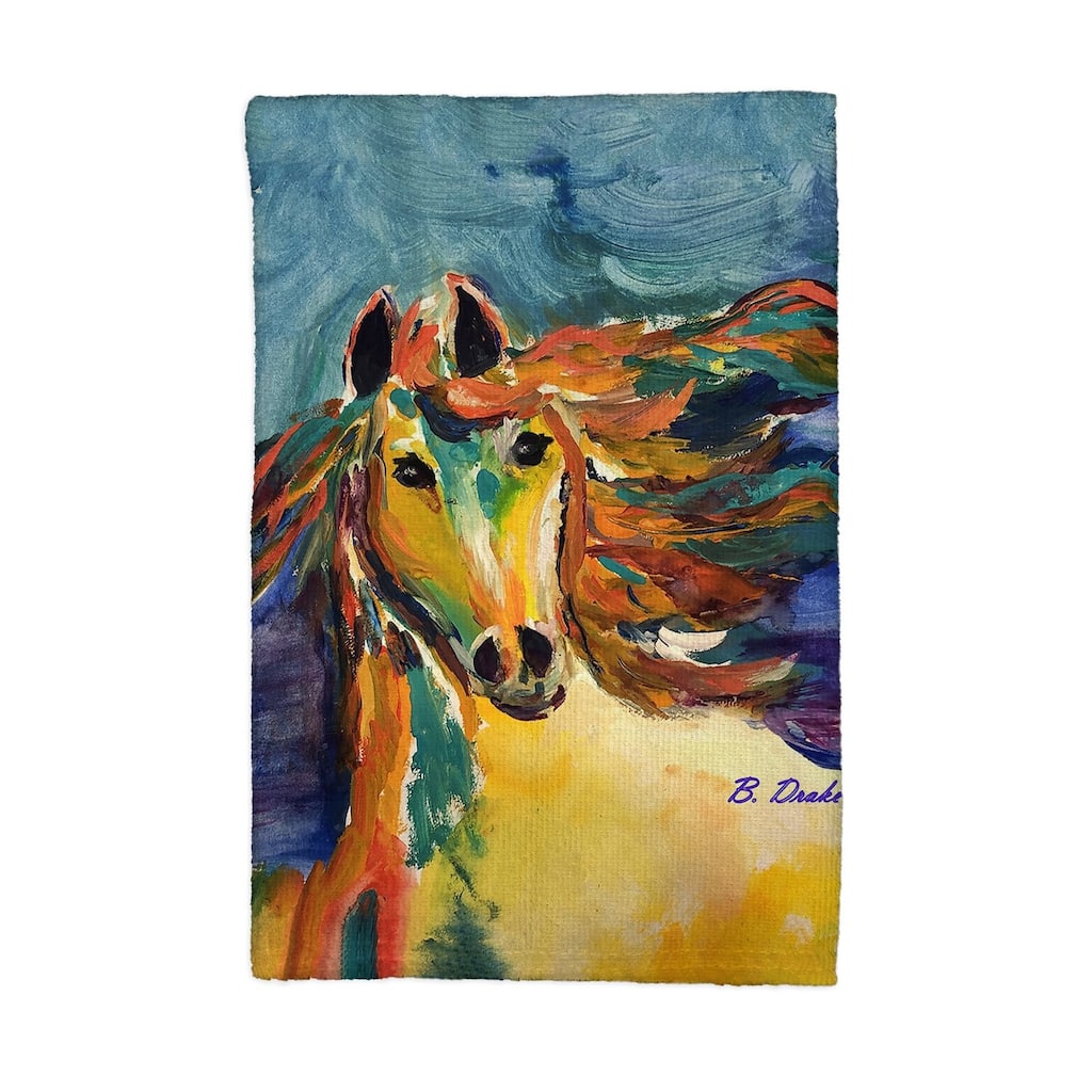 Colorful Horse Kitchen Towel - 16x25