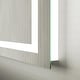 preview thumbnail 8 of 38, KIOTEE LED Mirror Lights Anti-Fog Frameless Bathroom Vanity Mirror in Tempered Glass