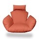 preview thumbnail 43 of 99, Joita Luxury Ottertex Replacement Cushion for Indoor/Outdoor Egg, Hanging, Cocoon, Papasan Chair Coral