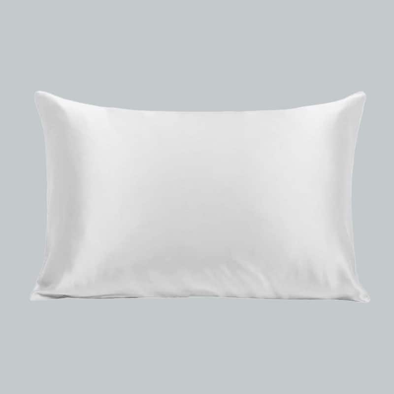 MEND Textured Hair Satin Pillowcase - White - King
