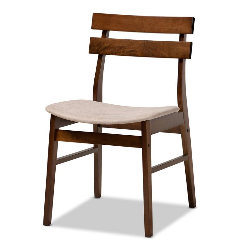 Devlin Mid-Century Modern Transitional 4-Piece Dining Chair Set